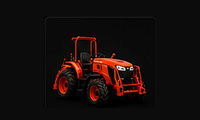 Specialised narrow Kubota tractor